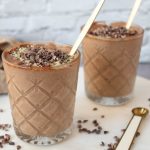 Diabetic-Friendly Peanut Butter Pudding in two cups.